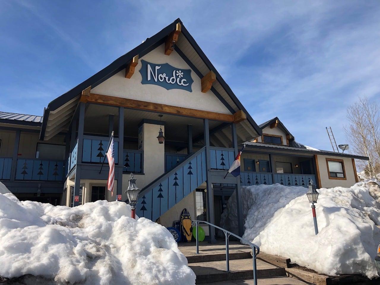 exterior of Nordic Inn