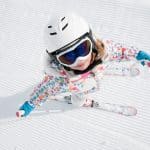 Crested Butte events - young skier on freshly groomed ski run.